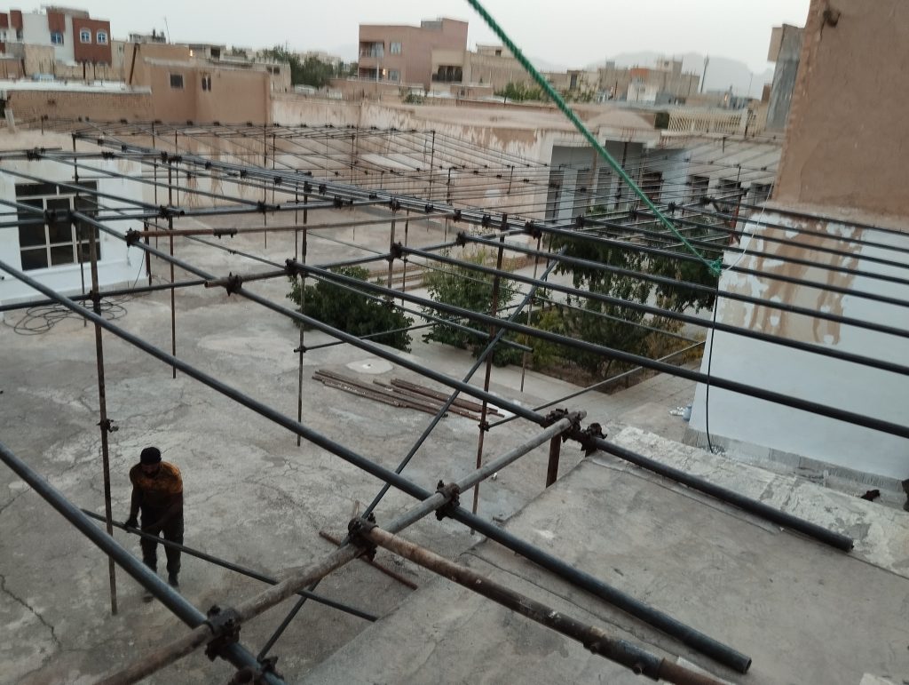 داربست فلزی عقاب شهرضا