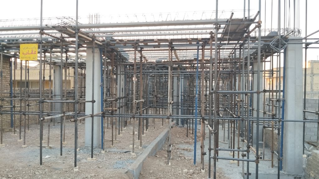 داربست فلزی عقاب شهرضا