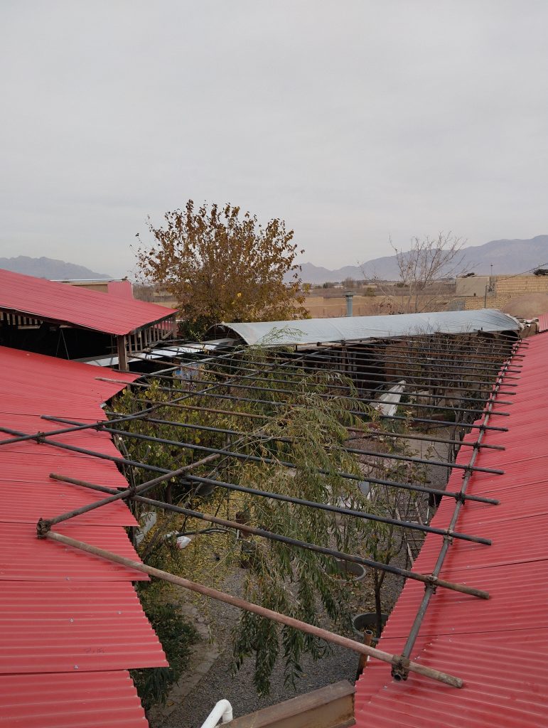 داربست چادرکشی _ گروه داربست فلزی عقاب شهرضا _ اصفهان